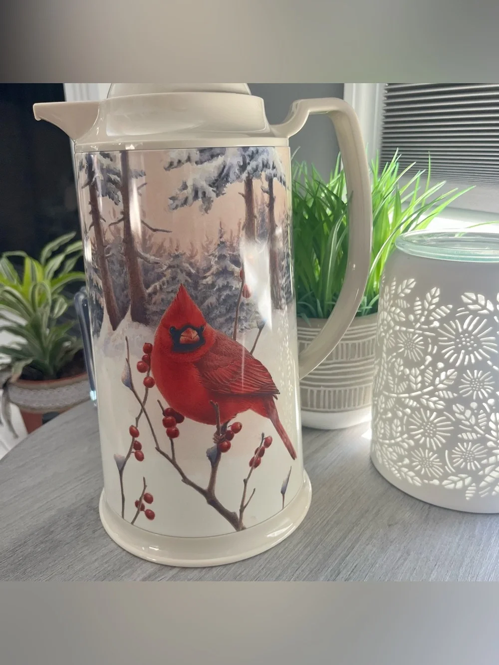 Lenox Winter Greetings Scenic Thermal Carafe